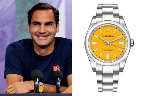 is roger federer sponsored by rolex|roger federer rolex watch.